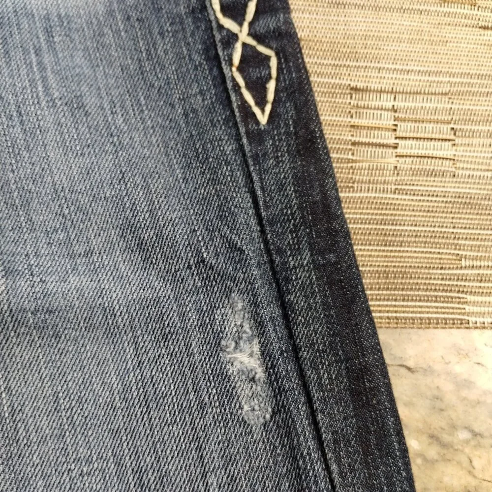 Rock Revival Jax Studded Boot Jeans Size 30 - Picture 12 of 16